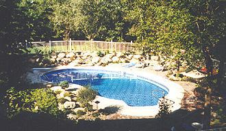 18x36 Kidney Custom Inground Pool