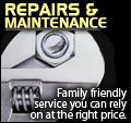 Repairs & Maintenance - Family friendly service you can rely on at the right price.