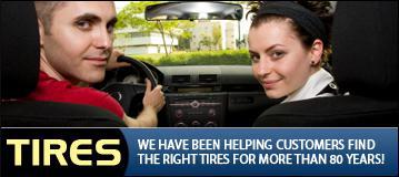 Tires - We have been helping customers find the right tires for more than 80 years!