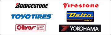 Brands we carry include Bridgestone, Firestone, Toyo Tires, Delta, Oliver, and Yokohama.