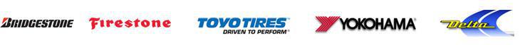 We offer products from Bridgestone, Firestone, Toyo, Delta, Oliver, and Yokohama.