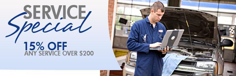 Click here to take 15% off any service over $200.