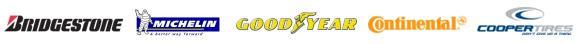 We proudly carry Bridgestone, Michelin, Goodyear, Continental, Cooper Tires and other industry leaders!
