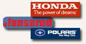 Honda, Jonsered, Polaris