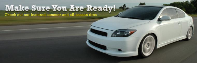 Check out our featured summer and all-season tires!