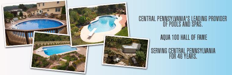 Crystal Pools, Inc. is central Pennsylvania's leading provider of pools and spas and has been serving central Pennsylvania for 46 years. We were inducted into the Aqua 100 Hall of Fame.