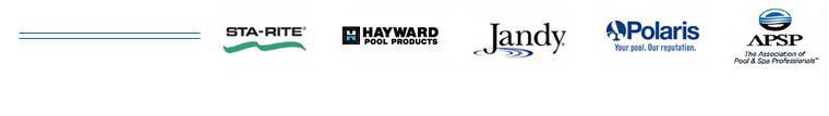 We carry products from Sta-Rite, Hayward, Jandy, and Polaris. We are affiliated with The Association of Pool & Spa Professionals.