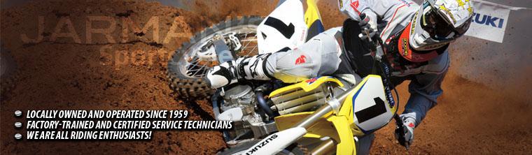 Locally owned and operated since 1959. Factory trained and certified service technicians. We are all riding enthusiasts!
