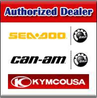 Authorized Dealer of Sea-Doo, Can-Am, and Kymco.