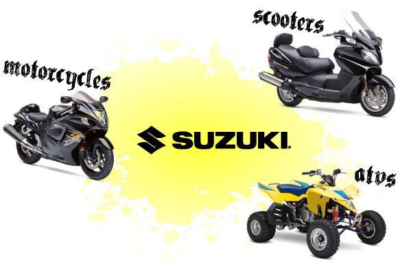 Suzuki Motorcycles ATVs Scooters