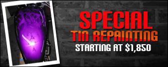 Special: Tin Repainting - Starting at $1,850.