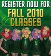 Register now for fall 2010 classes.
