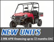 New Units 3.99% APR financing up to 72 months OAC