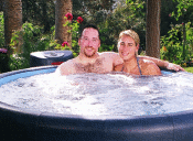 Couple in Softub