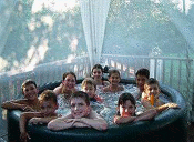 Kids in Softub