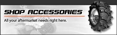 Shop for Accessories: Start here for all of your aftermarket needs.