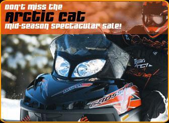 Don't miss the Arctic Cat mid-season spectacular sale!