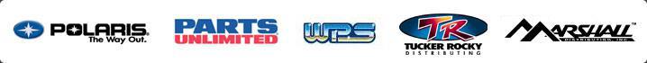 We carry products from Polaris, Parts Unlimited, Western Power Sports, Tucker Rocky, and Marshall.