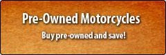 Pre-Owned Motorcycles