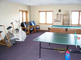 Exercise and Game Room