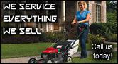 Monthly parts specials - 10% off all gas cans.