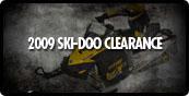 2009 Ski-Doo Clearance