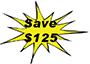 Save $125