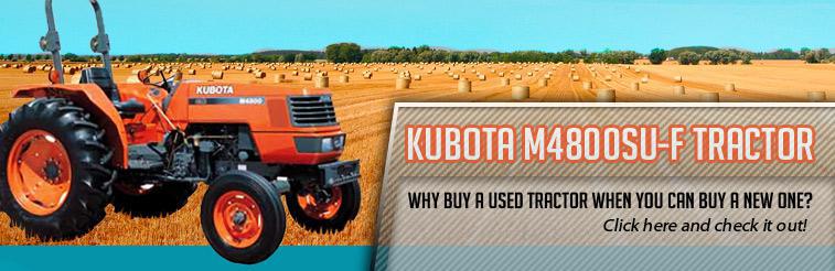 Click here to check out the 2010 Kubota M4800SU-F tractor.