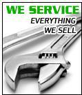 We service everything we sell.