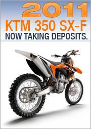2011 KTM 350 SX-F