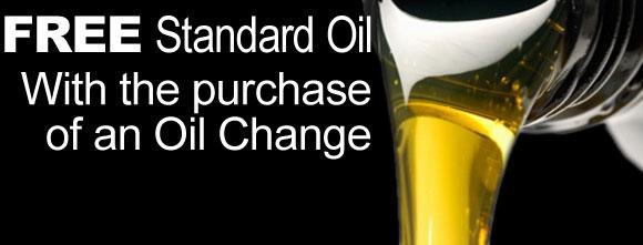 Oil Change Special