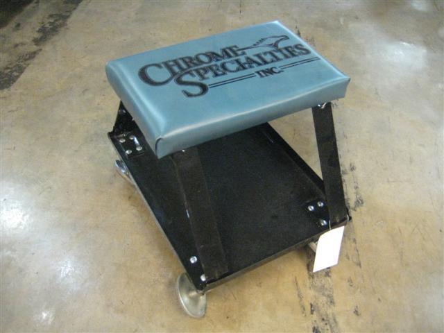 Rolling Mechanic's Stool with tray