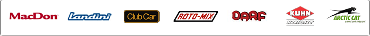 We carry products from MacDon, Landini, Club Car, Roto-Mix, DARF, Kuhn Knight, and Arctic Cat.