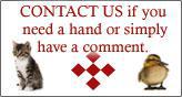 CONTACT US if you need a hand a simply have a comment.