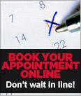 Book an appointment online. Don't wait in line!