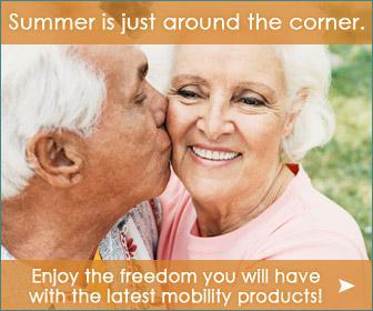 Summer is just around the corner. Enjoy the freedom you will have with the latest mobility products.