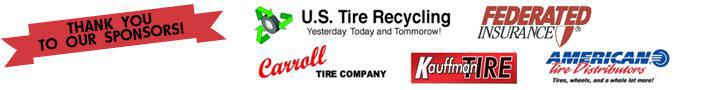 Thank you to our sponsors: U.S. Tire Recycling, Carroll Tire Company, Federated Insurance, Kauffman Tire, and American Tire Distributors.