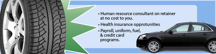 Human resource consultant on retainer at no cost to you. Health insurance opportunities. Payroll, uniform, fuel, and credit card programs.