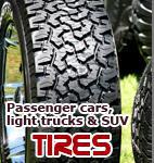 Tires - Passenger cars, light trucks & SUV