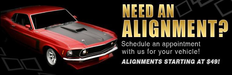Click here for more information about alignments starting at $49!