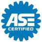 We are ASE certified.