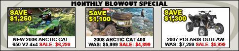 Monthly Blowout Special