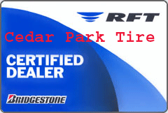 Cedar Park Tire is RFT-Certified