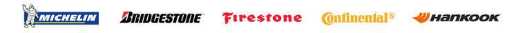 We carry products from Michelin, Bridgestone, Firestone, Continental, and Hankook.