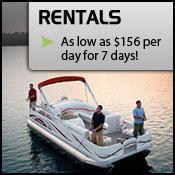Rentals as low as $156 per day for 7 days!