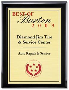 Diamond Jim Tire - 2009 Best of Burton Auto Repair & Service