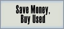 Save Money, Buy Used