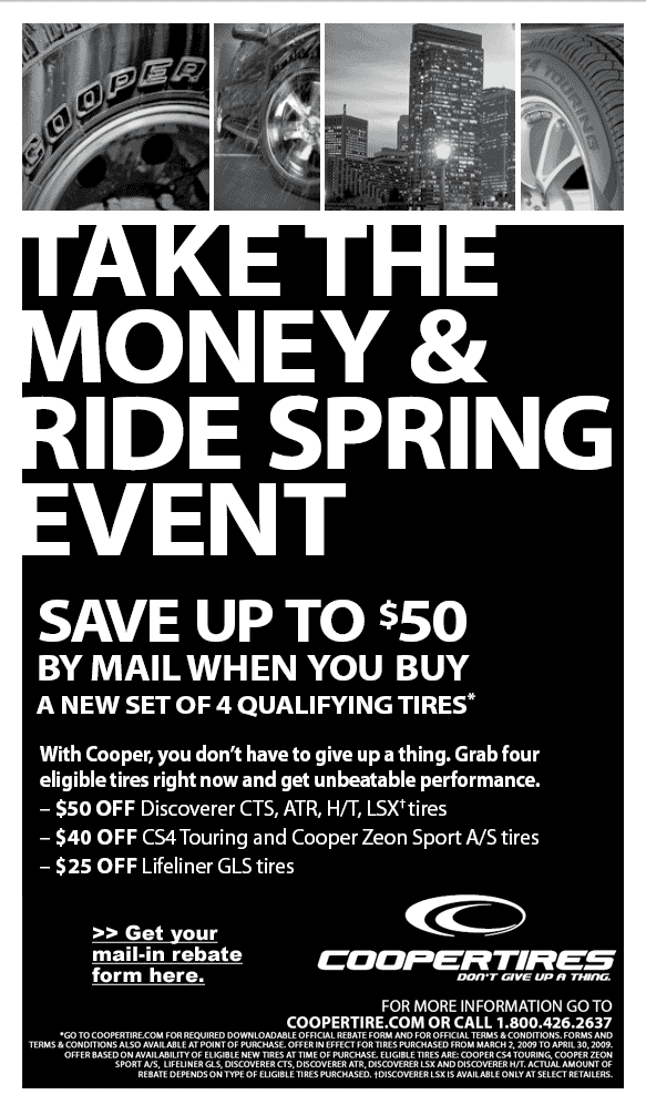 Take the Money and Ride Spring Event