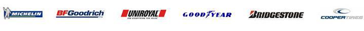 We carry great products from Michelin, BFGoodrich, Uniroyal, GoodYear, Bridgestone, and Cooper.