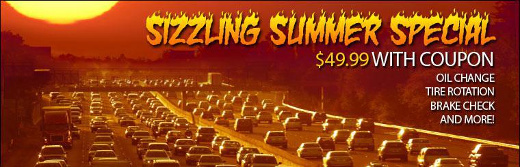 Sizzling Summer Special: $49.99